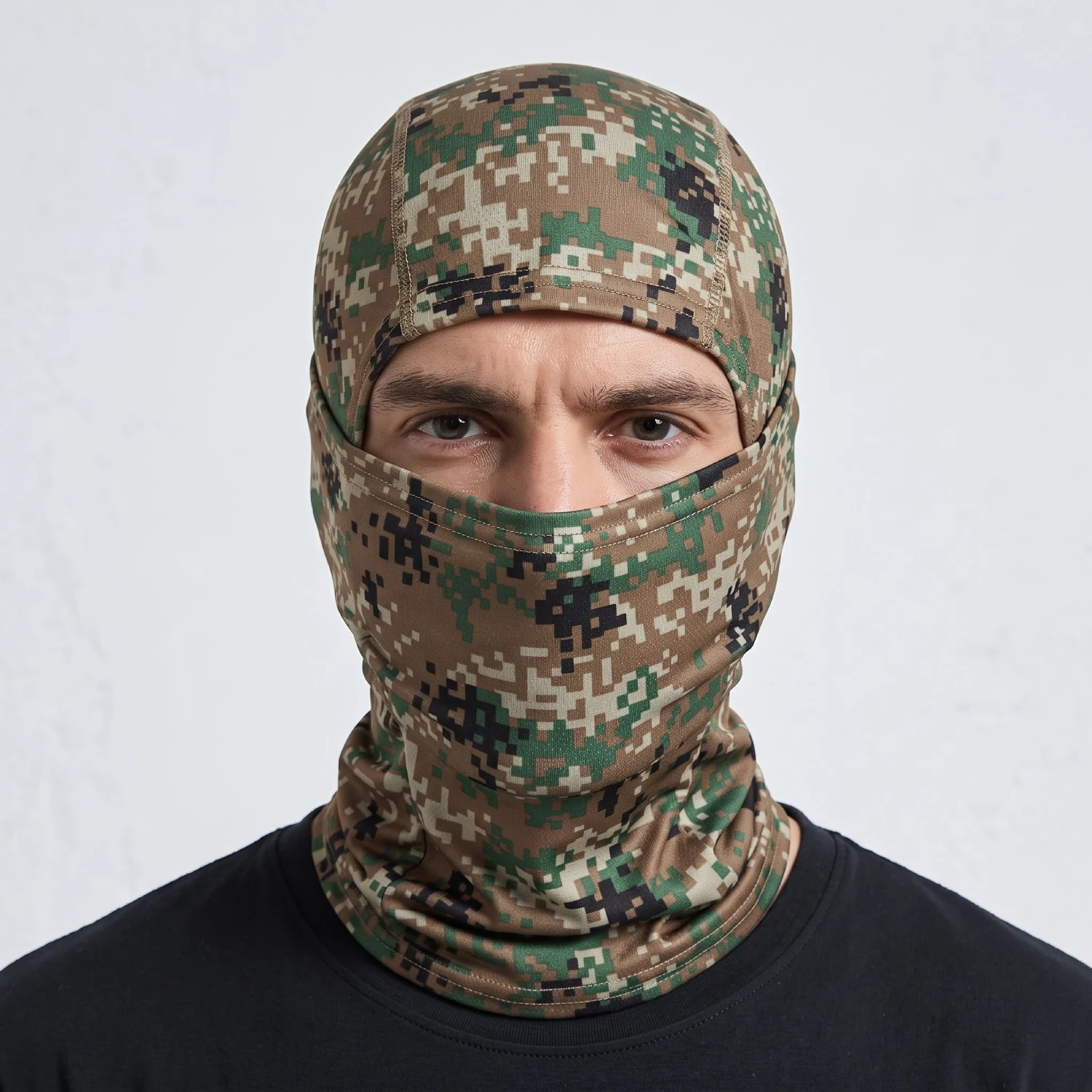 Balaclava Pasamontañas Táctico Digital Tabaco Balaclava Pasamontañas Táctico Digital Tabaco