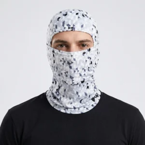 Balaclava Geometrica Blanco Humo