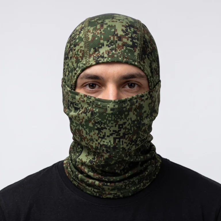 Balaclava Pasamontañas Táctico Digital Verde
