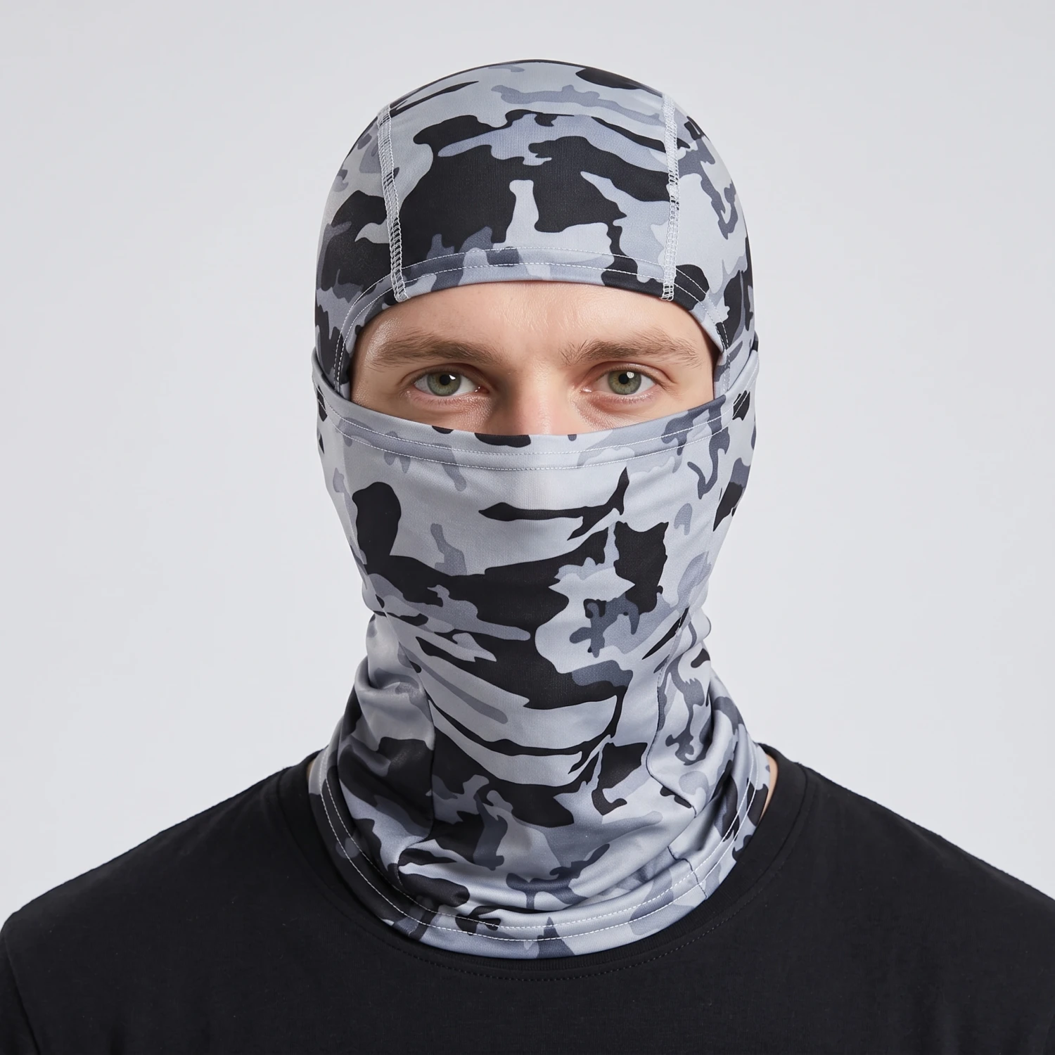 Balaclava Pasamontañas Táctico Camuflado Acero Balaclava Pasamontañas Táctico Camuflado Acero