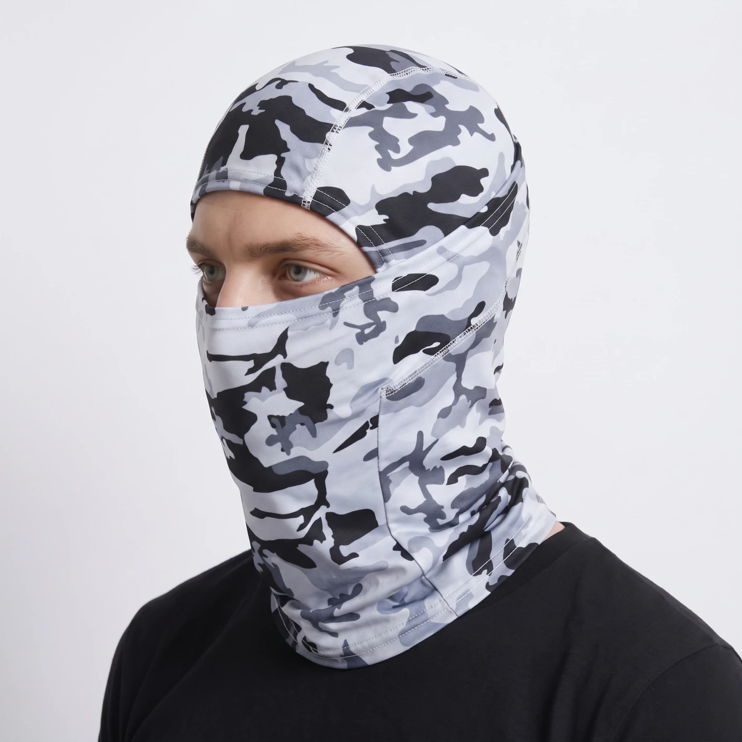 Balaclava Pasamontañas Táctico Camuflado Acero Balaclava Pasamontañas Táctico Camuflado Acero