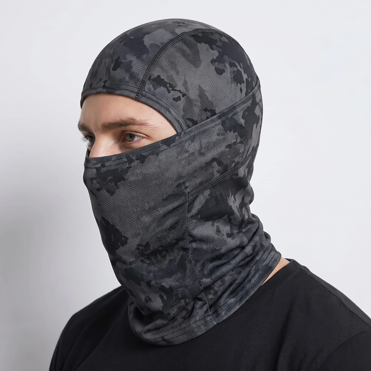 Balaclava Pasamontañas Táctico Camuflado Gris Balaclava Pasamontañas Táctico Camuflado Gris