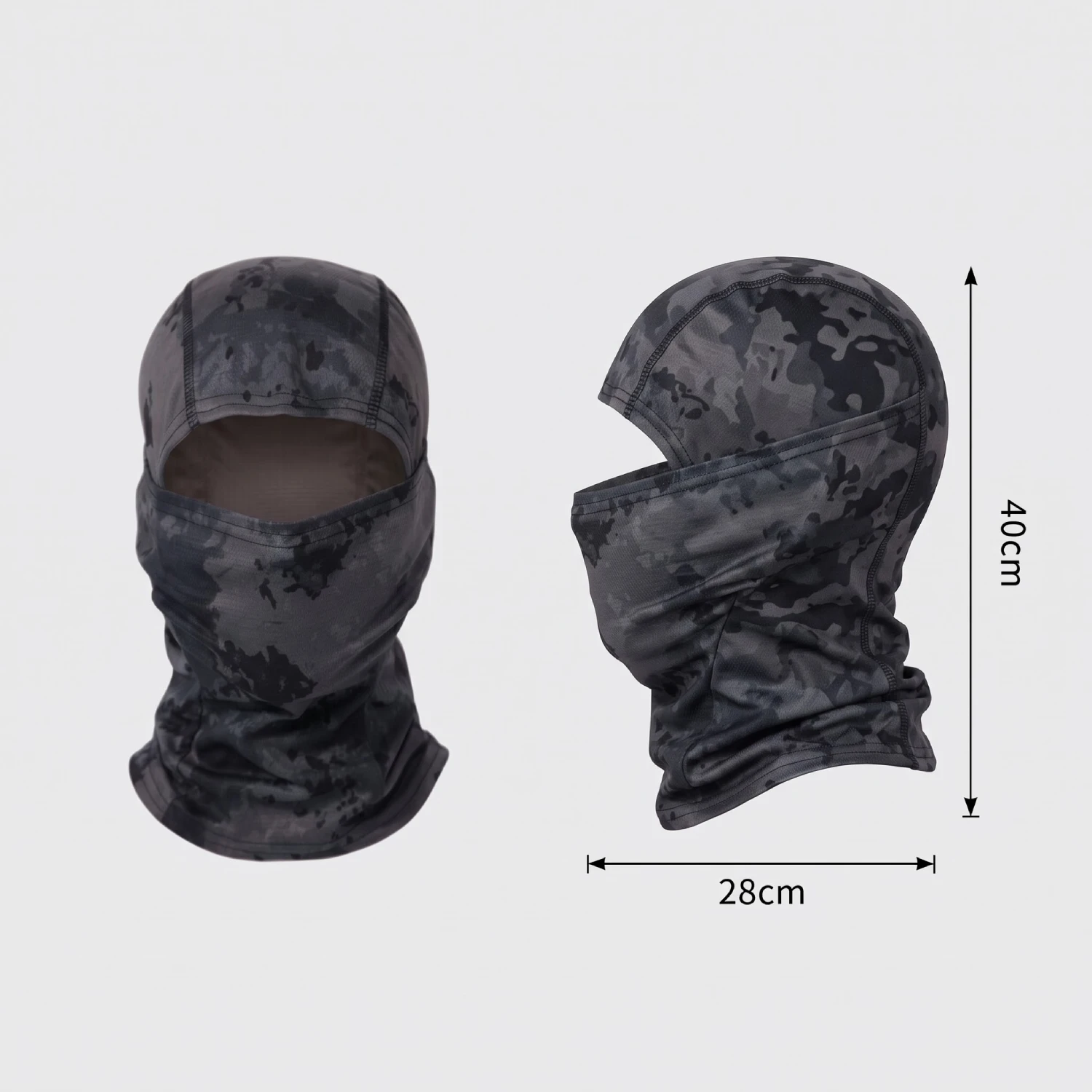 Balaclava Pasamontañas Táctico Camuflado Gris Balaclava Pasamontañas Táctico Camuflado Gris