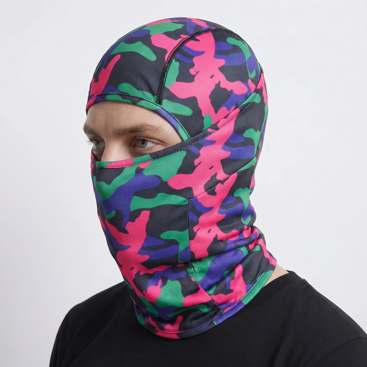 Balaclava Pasamontañas Táctico Camuflado Multicolor Urbano Balaclava Pasamontañas Táctico Camuflado Multicolor Urbano