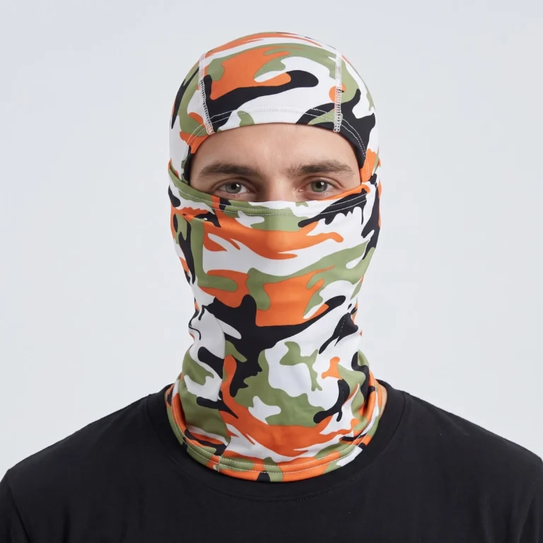Balaclava Pasamontañas Táctico Camuflado Naranja