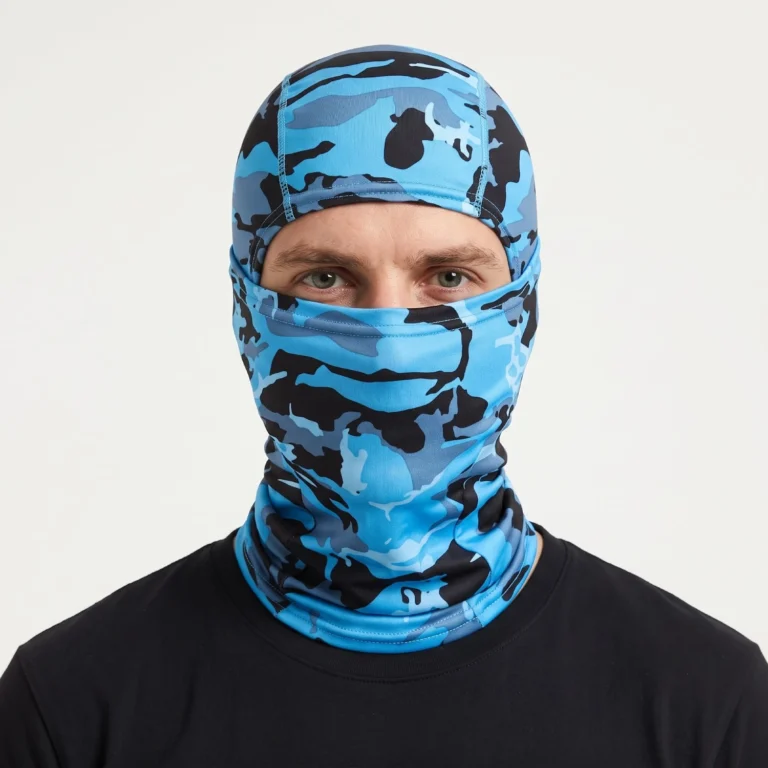 Balaclava Pasamontañas Táctico Camuflado Turquesa