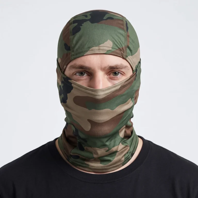 Balaclava Pasamontañas Táctico Camuflado Verde Militar
