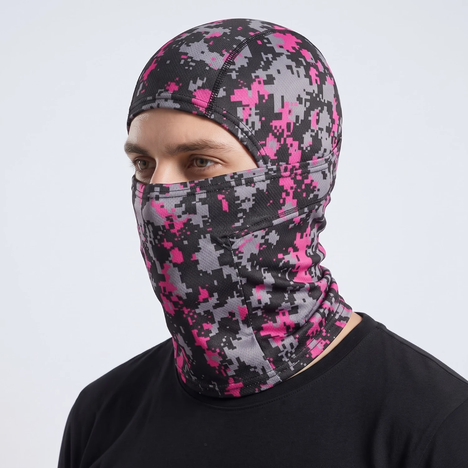 Balaclava Pasamontañas Táctico Digital Fucsia Balaclava Pasamontañas Táctico Digital Fucsia