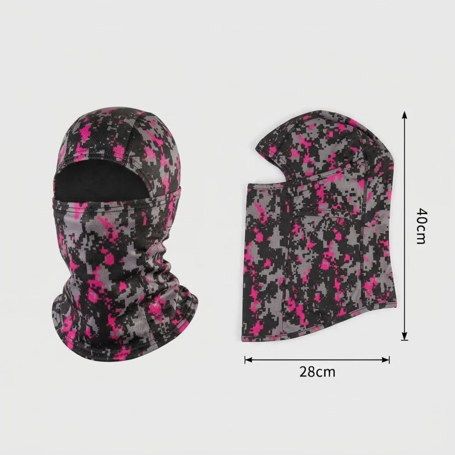 Balaclava Pasamontañas Táctico Digital Fucsia Balaclava Pasamontañas Táctico Digital Fucsia