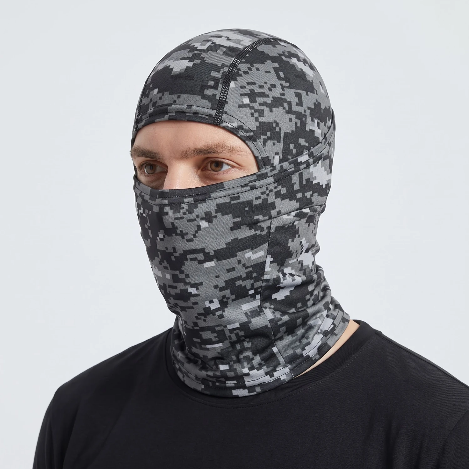 Balaclava Pasamontañas Táctico Digital Plomo Balaclava Pasamontañas Táctico Digital Plomo