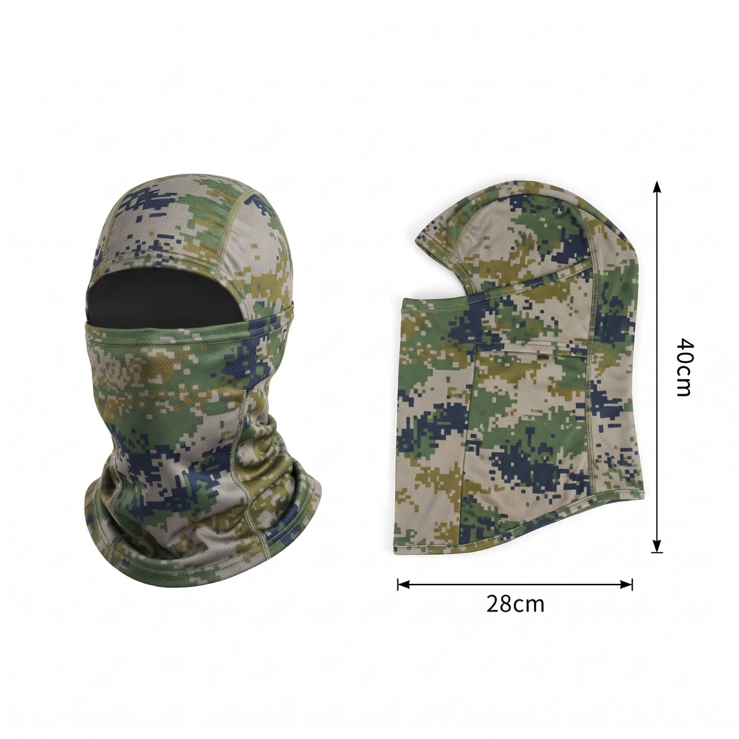 Balaclava Pasamontañas Táctico Digital Tierra Balaclava Pasamontañas Táctico Digital Tierra